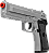 Pistola Airsoft PT92 V21 Silver Spring 6mm - Imagem 1