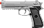 Pistola Airsoft PT92 V21 Silver Spring 6mm - Imagem 2