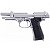 Pistola Airsoft M92 WE GBB Chrome 6mm - Full Metal - Imagem 6
