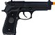 Pistola Airsoft M92 Black WE GBB 6mm - Full Metal - Imagem 2
