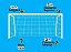 REDE FUTEBOL DE CAMPO NYLON - CAIXOTE - Imagem 4