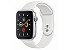 Apple Watch Serie 5 Novo, 44 mm Prata com Pulseira Branca Esportiva: Modelo GPS - R45LQ89N4 - Imagem 2