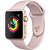 Apple Watch Serie 3 Novo, 38 mm Rose com Pulseira Rosa Esportiva - WTVBC8J7P - Imagem 2