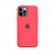 Case Capinha Rosa Neon para iPhone 12 e 12 Pro de Silicone - QZCYEDUA6 - Imagem 1