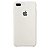 Case Capinha Branco Off-White para iPhone 7 Plus e 8 Plus de Silicone - SLJAS0176 - Imagem 1
