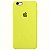 Case Capinha Amarelo Limão para iPhone 6 e 6s de Silicone - GQZ901D9R - Imagem 1