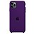 Case Capinha Violeta para iPhone 11 Pro Max de Silicone - 78ZR1FYDF - Imagem 1
