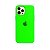 Case Capinha Verde Neon para iPhone 12 Pro Max de Silicone - BNWHIM1BO - Imagem 1