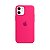 Case Capinha Rosa Pink para iPhone 12 Mini de Silicone - OJNV1VNVJ - Imagem 1