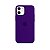 Case Capinha Violeta para iPhone 12 Mini de Silicone - JDXP0ANHN - Imagem 1
