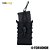 FAST MAG DE ENGATE RAPIDO EM POLIMERO E CORDURA 1000 -1 BLACK - Imagem 1