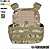 COLETE PLATE CARRIER EVOLUTION CORDURA 1000 - CAMUFLADO MULTICAM - Imagem 1