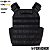 COLETE PLATE CARRIER EVOLUTION CORDURA 1000 - BLACK - Imagem 4
