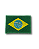BANDEIRA DO BRASIL BORDADA COLORIDA (RUE) - Imagem 1