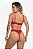 Conjunto de Lingerie Divinelli em Renda com Bojo e Pingente Dourado - Imagem 3