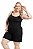 Macaquinho Toda Chic Plus Size em Suede Liso Baby Doll para Dormir - Imagem 2