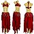 [Liquidação] Dança do Ventre Roupa Traje Bordado Completo - Envio Imediato - TPCL-75 - Imagem 8