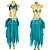 [Liquidação] Dança do Ventre Roupa Traje Bordado Completo - Envio Imediato - TPCL-75 - Imagem 9
