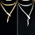 Colar Cobra Bijouteria com Strass Dança do Ventre - Imagem 1