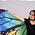 Véu Wings Asas De Borboletas Dança Do Ventre Com Varetas Aberto - VEU-WINGS3 - Imagem 4