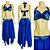 [Liquidação] Dança do Ventre Traje Bordado Completo - Pronta Entrega  - TPCL-307 - Imagem 1