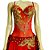 Dança do Ventre Traje Bordado Completo com Body M 42 Pronta Entrega - TC-BODY28 - Imagem 3