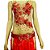 Dança do Ventre Traje Bordado Completo com Body G 44 Pronta Entrega - TC-BODY31 - Imagem 3