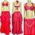 [Liquidação] Dança do Ventre Traje Bordado Completo M 42 - Pronta Entrega  - TPCL-334 - Imagem 1