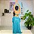 Dança do Ventre Conjunto Traje Top, Cinto e Saia Lindo Pronta Entrega TCB-4 - Imagem 9