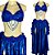 [Liquidação] Dança do Ventre Traje Bordado Completo M 42 - Pronta Entrega  - TPCL-358 - Imagem 1