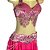 [Liquidação] Dança do Ventre Traje Bordado Completo  GG 46 - Pronta Entrega - TPCL-439 - Imagem 3