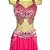 [Liquidação] Dança do Ventre Traje Bordado Completo  GG 46 - Pronta Entrega - TPCL-439 - Imagem 2