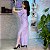 Dança do Ventre Vestido Galabia Baladi Malha Estampado - Envio Imediato - VGPE-19 - Imagem 4