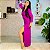 Dança do Ventre Vestido Galabia Baladi em Malha - Envio Imediato - VGPE-23 - Imagem 8