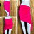 Saia com Shorts Embutido com Bico e Amarração  Lateral para Dança do Ventre - Envio Imediato- RMA 81 - Imagem 3