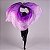 Véu Seda Pura Colorido Dança do Ventre Roxo e Lilás - VEU-SEDAA-13 - Imagem 2