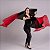 Par Fan Véu Leque Degrade Vermelho e Preto Dança do Ventre - VFAN-9 - Imagem 3