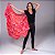 Véu de Chiffon Estampado Dança do Ventre - VEU-CHI-17 - Imagem 2