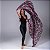 Véu de Chiffon Estampado Relevo Dança do Ventre - VEU-CHI-19 - Imagem 2
