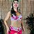 Dança do Ventre Traje Bordado Completo - Pronta Entrega - TPCL-852 - Imagem 4