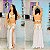 Dança do Ventre Traje Bordado Completo M(42) - Pronta Entrega- TPCL-873 - Imagem 1