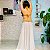 Dança do Ventre Traje Roupa Figurino Franjas e Bordado  [PEQUENOS DEFEITOS] - BZ147 - Imagem 4