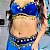 [Encomenda 30 Dias] Dança do Ventre Traje Completo em Veludo - TB-E30D-51 - Imagem 3