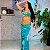 [Encomenda 30 Dias] Dança do Ventre Traje Completo em veludo - TB-E30D-52 - Imagem 15