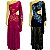 [Encomenda 30 dias] Dança do Ventre Vestido Galabia Baladi Renda- VGE30D-8 - Imagem 1
