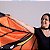 Véu Wings Asas De Borboletas Dança Do Ventre Com Varetas Aberto - VEU-WINGS7 - Imagem 2