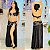 Dança do Ventre Traje Bordado Completo G (44) - Pronta Entrega- TPCL-888 - Imagem 1