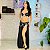 Dança do Ventre Traje Bordado Completo G (44) - Pronta Entrega- TPCL-888 - Imagem 2