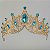 Tiara Coroa Luxo com Cristais Dança do Ventre | Cigana- TC01 - Imagem 7
