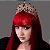 Tiara Coroa Luxo com Cristais Dança do Ventre | Cigana- TC01 - Imagem 1